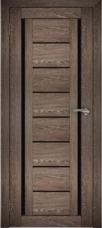 Межкомнатная дверь Экошпон Амати 6(ч) Дуб шале-корица